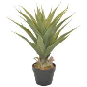 vidaXL Konstväxt Yuccapalm med kruka 60 cm grön
