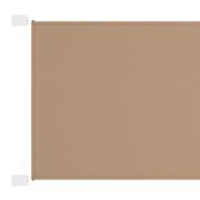 vidaXL Markis vertikal taupe 300x270 cm oxfordtyg