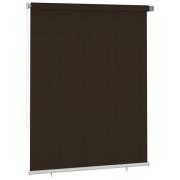 vidaXL Rullgardin utomhus 180x230 cm brun