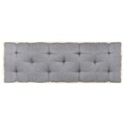 vidaXL Dyna till pallsoffa antracit 120x40x7 cm