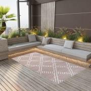 vidaXL Utomhusmatta ARAKIL brun 160x230 cm PP