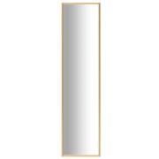 vidaXL Spegel guld 120x30 cm