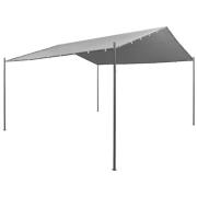 vidaXL Paviljong stål 400x400x260 cm antracit