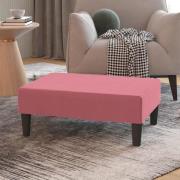 vidaXL Fotpall rosa 78x56x32 cm sammet