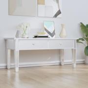 vidaXL Soffbord med spegel 106x45x45 cm konstruerat trä och glas
