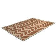 Bo-Camp Utomhusmatta Chill mat Flaxton 2,7x3,5 m XL brun och beige