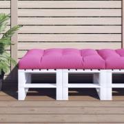 vidaXL Palldyna rosa 120x80x12 cm tyg