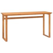 vidaXL Skrivbord 120x45x75 cm massiv teak