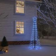 vidaXL Julgranskon blå 108 LEDs 70x180 cm