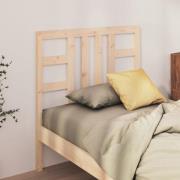 vidaXL Sänggavel 106x4x100 cm massiv furu
