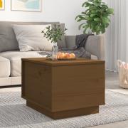 vidaXL Soffbord honungsbrun 40x50x35 cm massiv furu