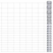 vidaXL Fårstängsel galvaniserat stål 50x1,25 m silver