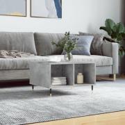 vidaXL Soffbord betonggrå 60x50x36,5 cm konstruerat trä