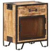vidaXL Sängbord 43x30x51cm massivt robust mangoträ