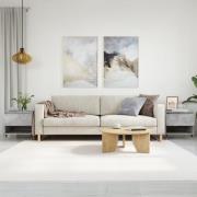 vidaXL Sidobord 2 st betonggrå 50x46x50 cm konstruerat trä