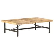vidaXL Soffbord 142x90x42 cm massivt mangoträ