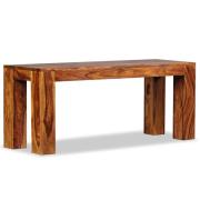 vidaXL Bänk massivt akasieträ 110x35x45 cm
