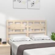 vidaXL Sänggavel 185,5x4x100 cm massiv furu