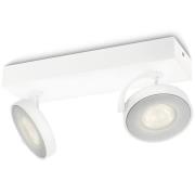 Philips myLiving LED-spotlight Clockwork 2x4,5 W vit 531723116