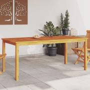 vidaXL Trädgårdsbord 180x90x75 cm massivt akaciaträ