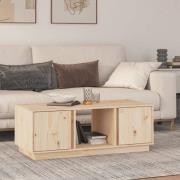 vidaXL Soffbord 110x50x40 cm massiv furu