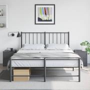 vidaXL Sängskåp 2 st antracit 34,5x39x44 cm stål