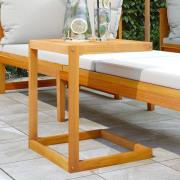 vidaXL C-bord 42x40x50 cm massivt akaciaträ