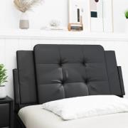vidaXL Headboard Cushion "Zadar" Black 100 cm Faux Leather