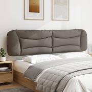 vidaXL Dyna till huvudgavel taupe 200 cm tyg