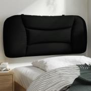 vidaXL Dyna till huvudgavel svart 80 cm tyg
