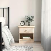 vidaXL Sängbord ALTA 41x35x41 cm massiv furu