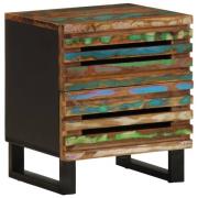 vidaXL Sängbord 40x34x46 cm massivt återvunnet trä