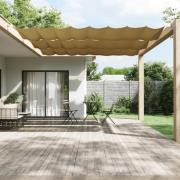 vidaXL Markis vertikal beige 180x800 cm oxfordtyg