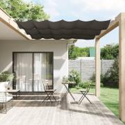 vidaXL Markis vertikal antracit 100x270 cm oxfordtyg