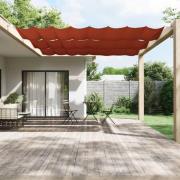 vidaXL Markis vertikal terrakotta 180x800 cm oxfordtyg