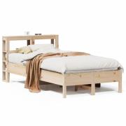 vidaXL Sängram utan madrass 120x200 cm massiv furu