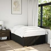 vidaXL sängram utan madrass svart 120x190 cm tyg