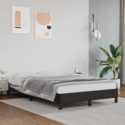 vidaXL sängram utan madrass svart 120x190 cm konstläder