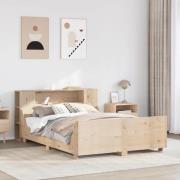 vidaXL Sängram utan madrass 120x200 cm massiv furu