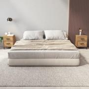 vidaXL Sängbord 2 st 36x30x45 cm massiv furu