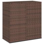 vidaXL Dynbox PE-rotting 100x49x103,5 cm brun