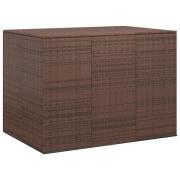 vidaXL Dynbox PE-rotting 145x100x103 cm brun