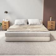 vidaXL Sängbord 2 st 40x30x55 cm massiv furu