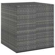 vidaXL Dynbox PE-rotting 100x97,5x104 cm grå