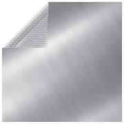 vidaXL Poolskydd silver 450x220 cm PE