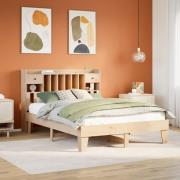 vidaXL Sängram utan madrass 160x200 cm massiv furu