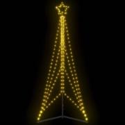vidaXL LED julgran 483 LED varmvit 240 cm