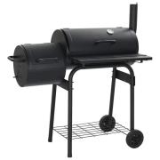 vidaXL Klassisk rökgrill BBQ Offset