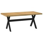 vidaXL Matbord NOAIN X-formade ben 180x90x75 cm massiv furu