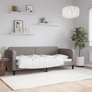 vidaXL Dagbädd taupe 80x200 cm tyg